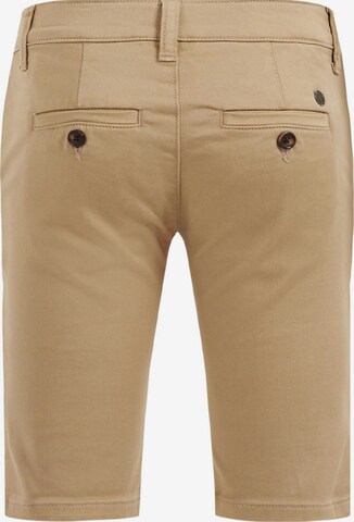 WE Fashion Slim fit Trousers in Beige