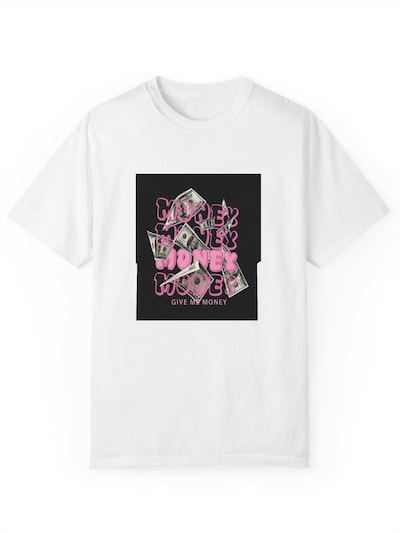 GORHEY Shirt 'Women's Summer Crew Neck Short-Sleeve Personalized Print Tees' in White, Item view