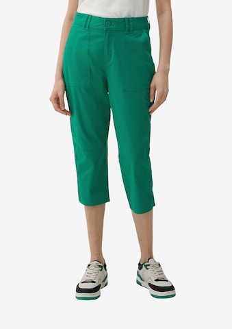 Coupe slim Pantalon s.Oliver en vert : devant