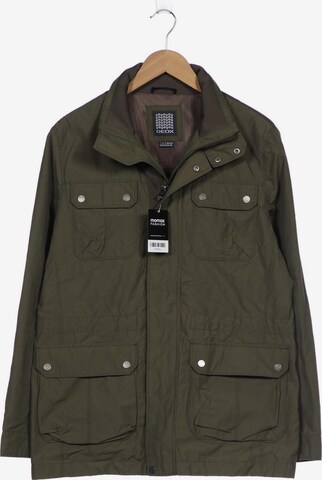 GEOX Jacket & Coat in M-L in Green: front