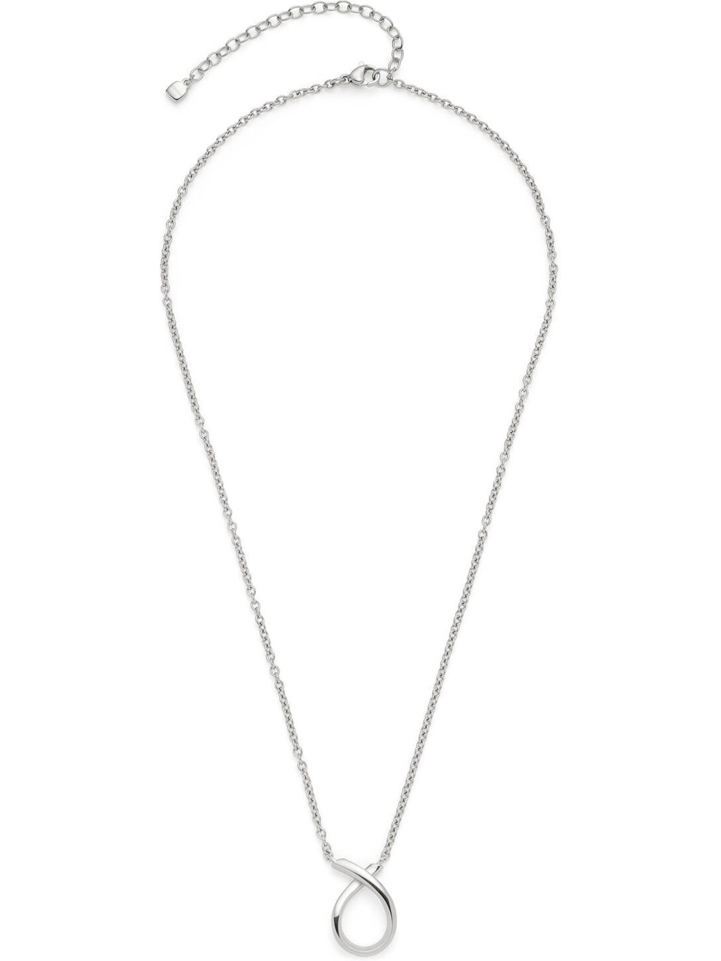 LEONARDO Necklace in Silver: front