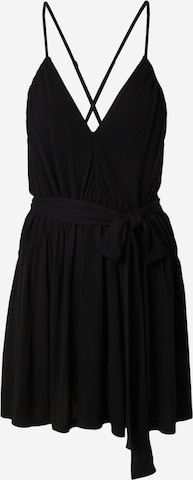Robe d’été MYLAVIE by Sarah Harrison en noir : devant