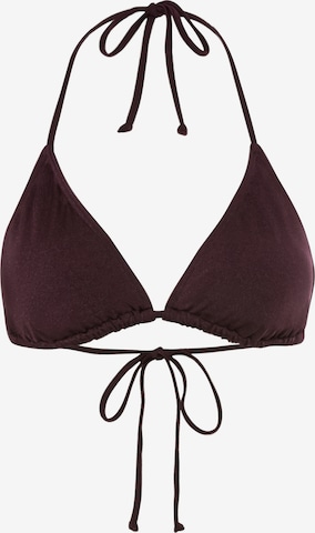 LSCN by LASCANA - Triángulo Top de bikini 'Nele' en lila: frente