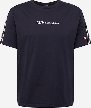 Champion Authentic Athletic Apparel T-Shirt in Blau: predná strana