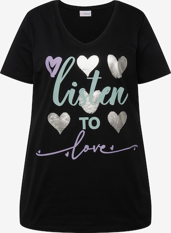 MIAMODA Shirt in Zwart: voorkant