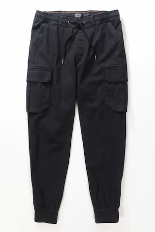 Pantalon cargo STHUGE en noir : devant