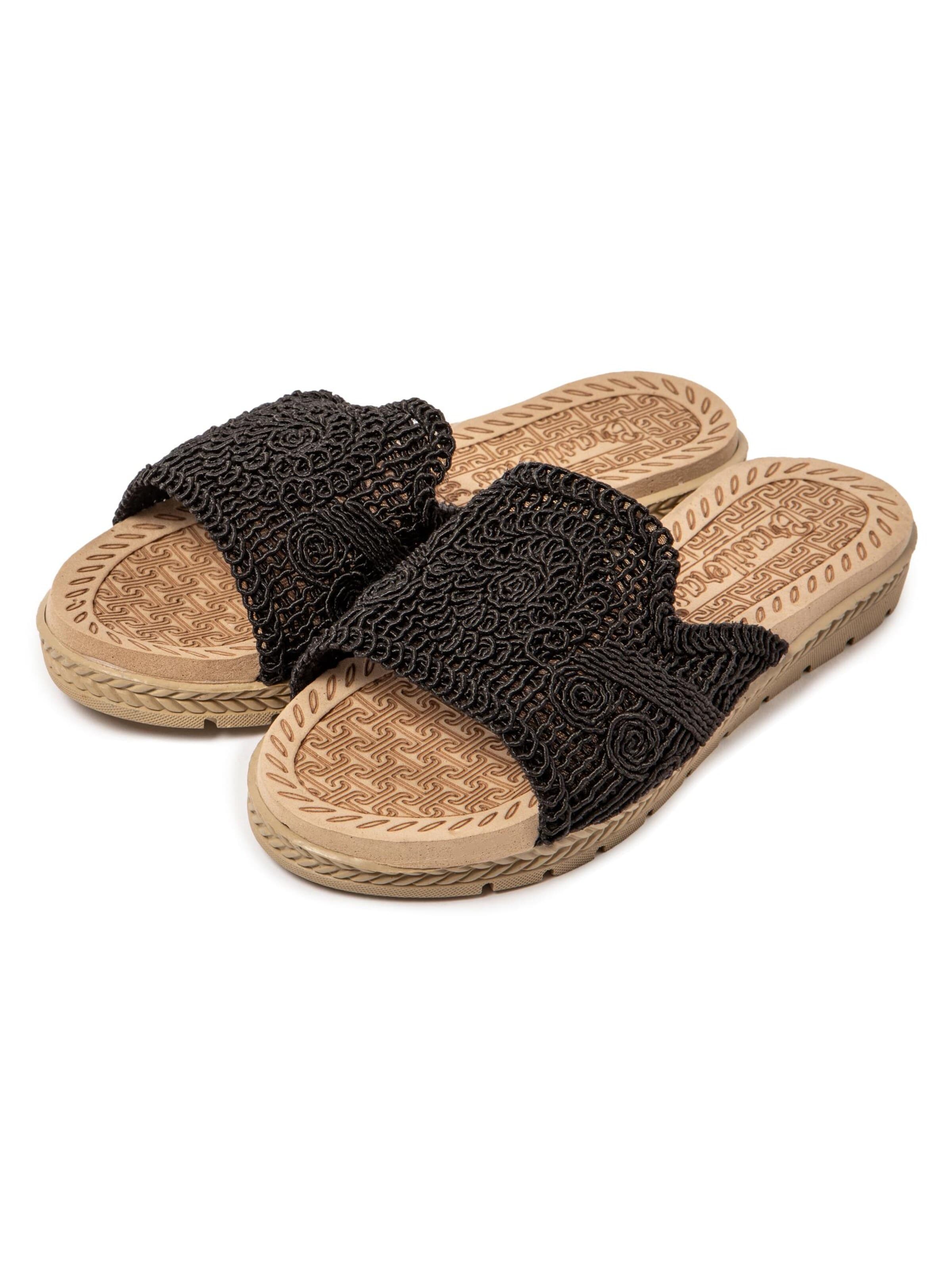 Brasileras Sandal 'Bohooz' in Black