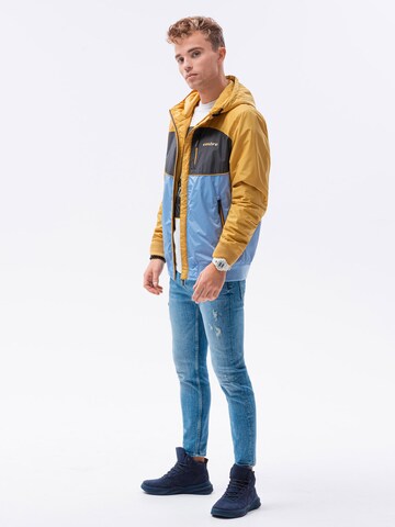 Veste mi-saison 'C447' Ombre en jaune