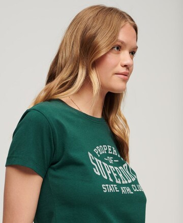Superdry Shirt 'Essential' in Groen