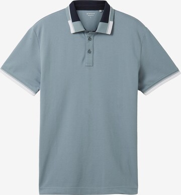 TOM TAILOR Poloshirt in Blau: predná strana