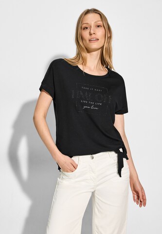 CECIL Shirt in Schwarz: Vorderseite