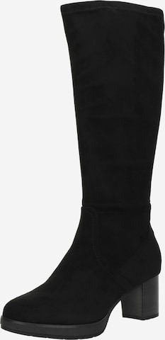 Bottes JANA en noir : devant
