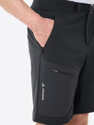 VAUDE Regular Outdoor trousers 'Badile II' in Black