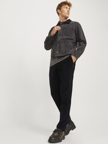 JACK & JONES Tapered Hose in Schwarz