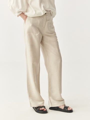 Loosefit Pantalon TATUUM en beige
