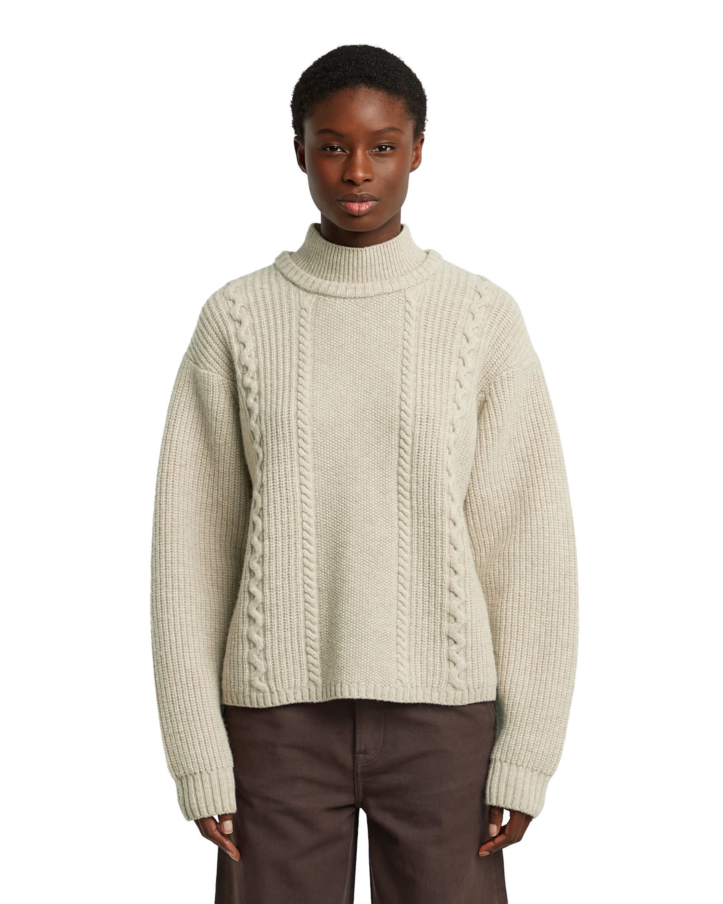 G-STAR Sweater in Beige: front