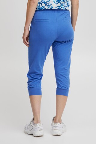 Tapered Pantaloni con pieghe 'PANDINA' di b.young in blu