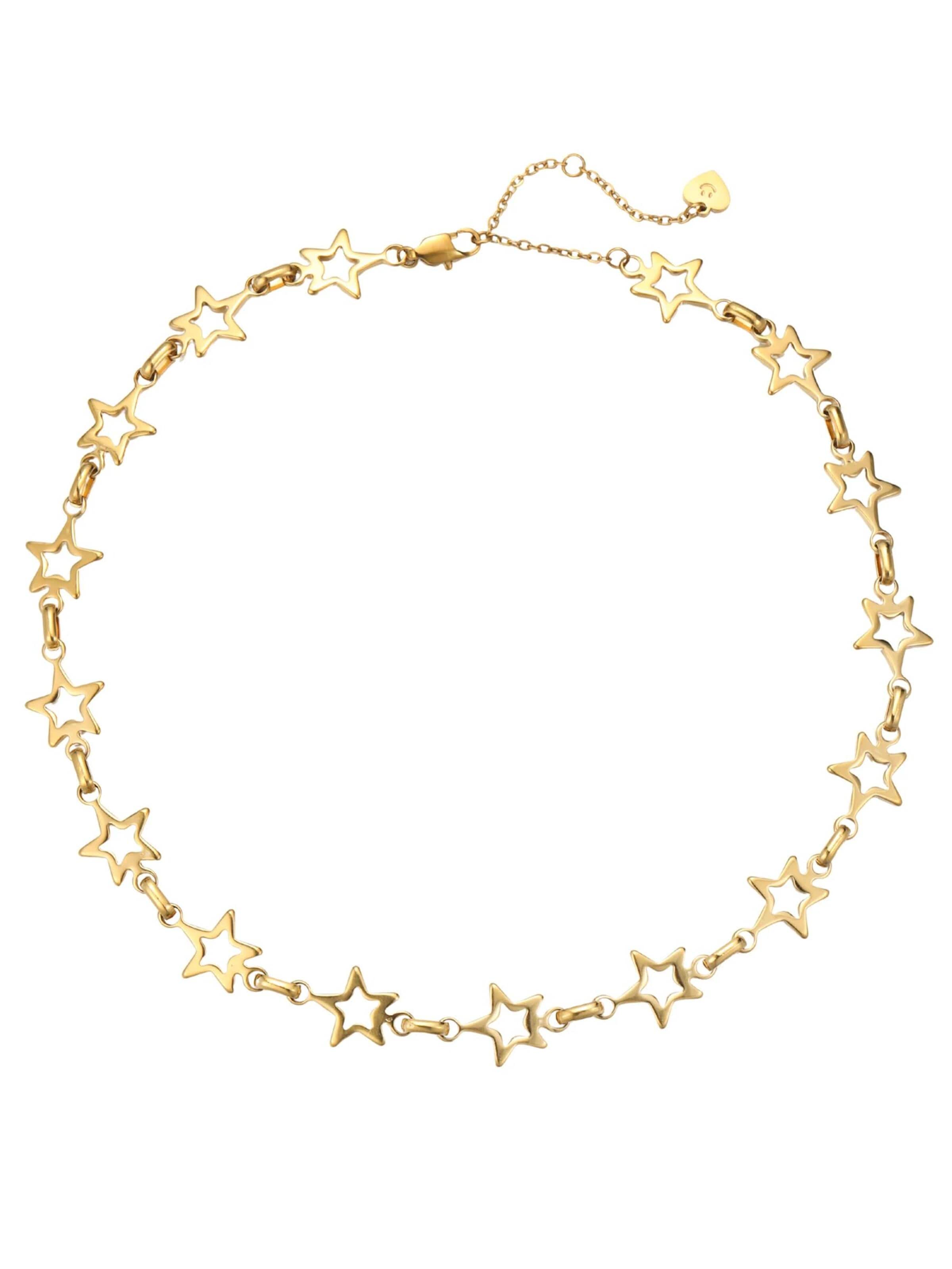 Chaîne 'Star Choker' Hey Happiness en or