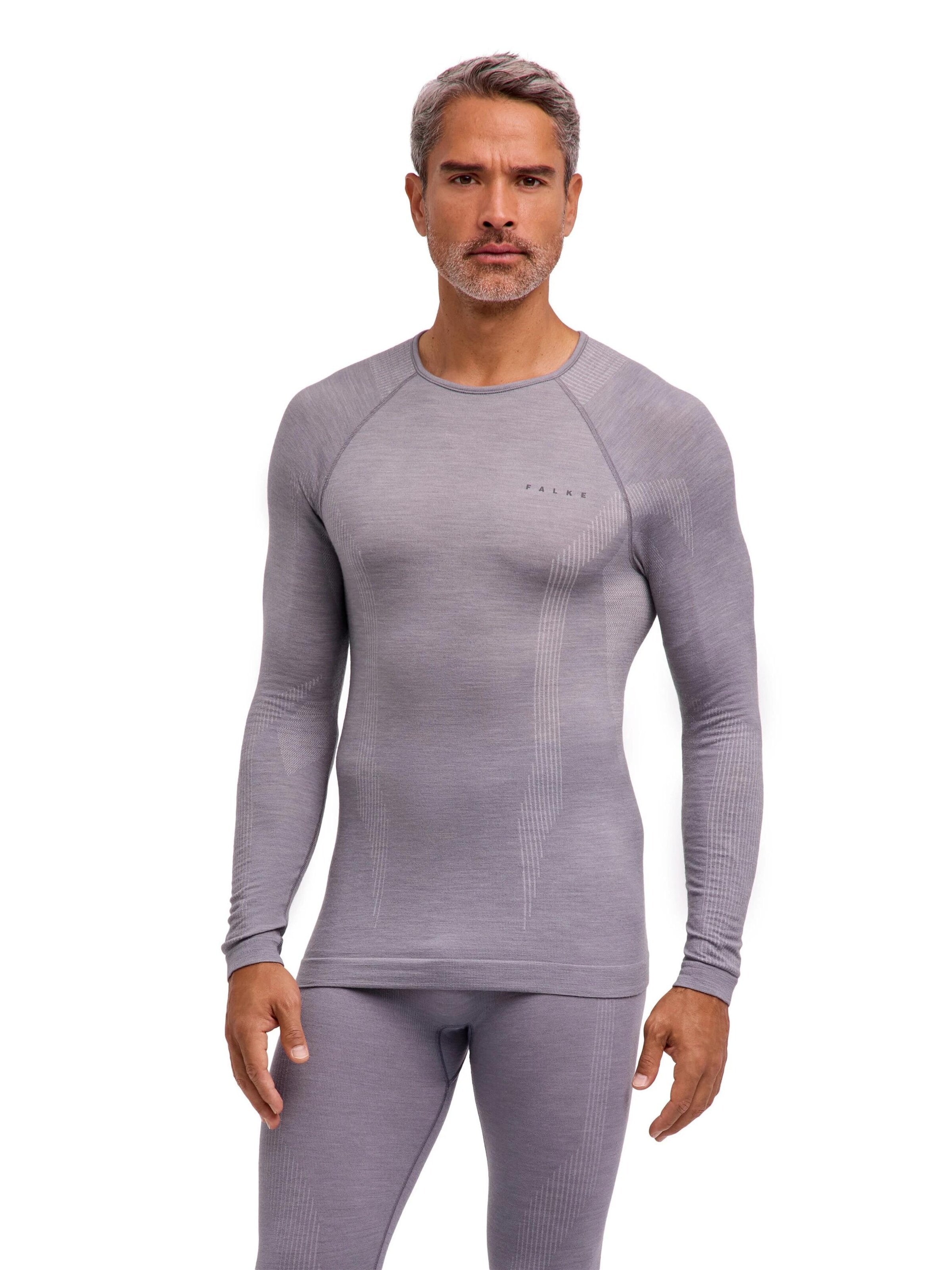 FALKE Base Layer‌‌‌‌‌‌‌‌ in Grau: Vorderseite
