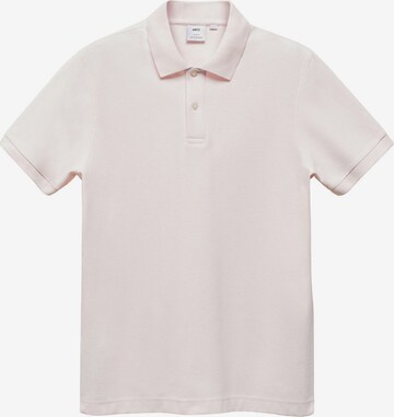 MANGO MAN Shirt 'REA' in Pink: front