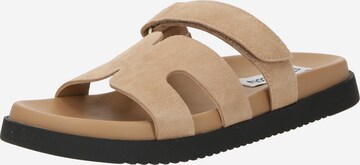 STEVE MADDEN Pantolette 'MISSILE' i beige: framsida