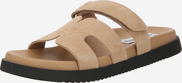 STEVE MADDEN Muiltjes 'MISSILE' in Beige: voorkant