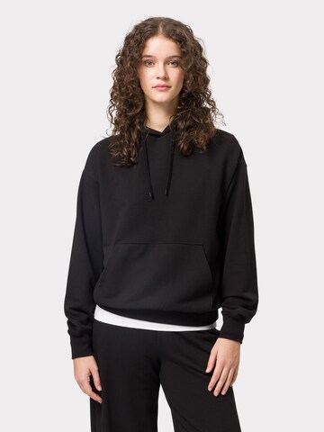 Sweat-shirt 'Bonniee Hoodie' Les Lunes en noir : devant