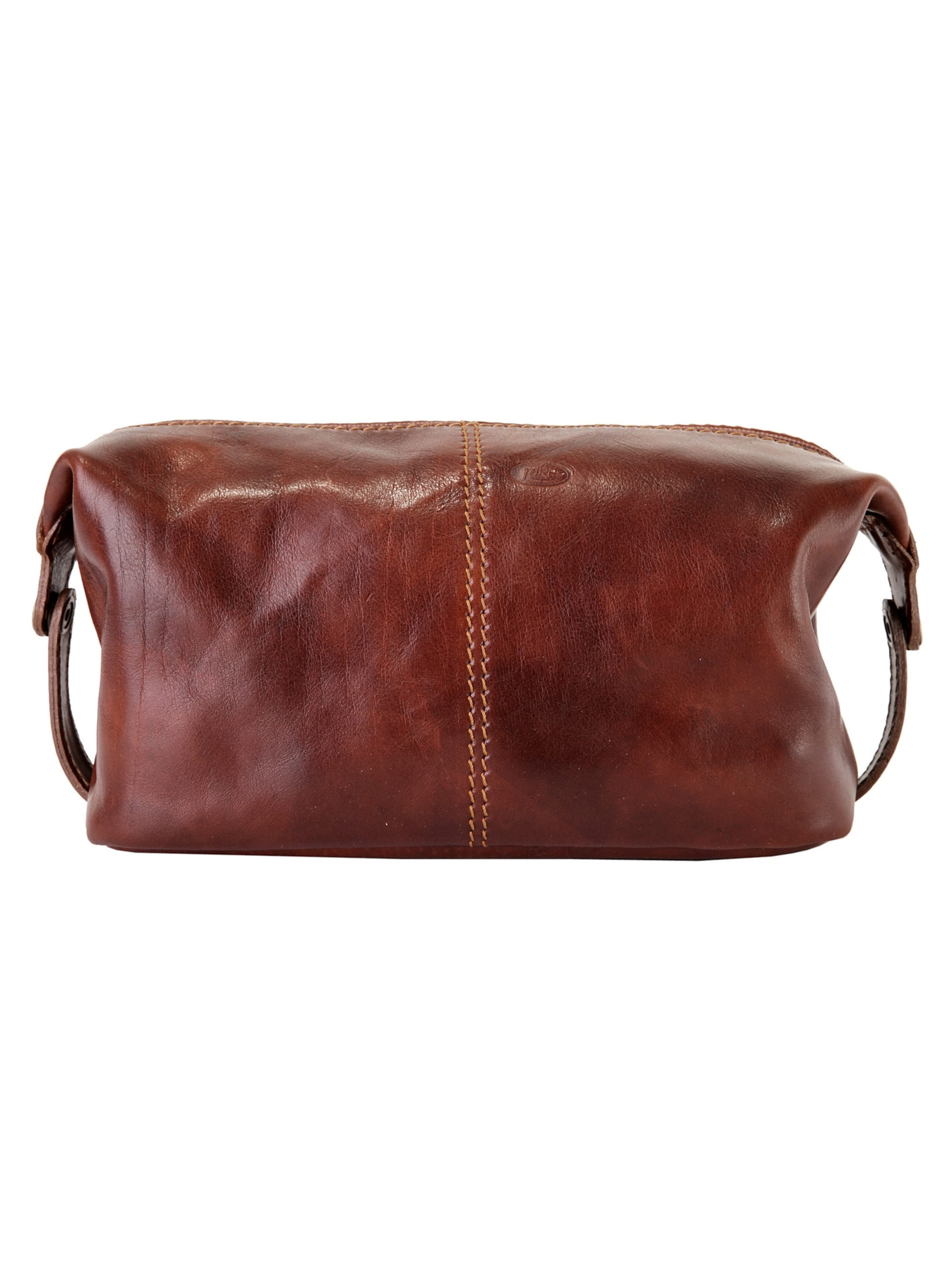 piké Kulturtasche 'piké Kulturtasche'‌‌‌ in Braun: Vorderseite