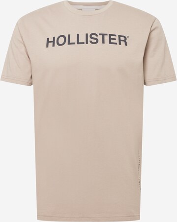 HOLLISTER - Camiseta en marrón: frente