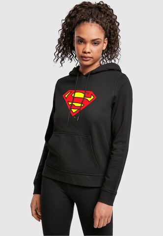 Sweat-shirt 'DC Originals - Superman Shield' ABSOLUTE CULT en noir : devant