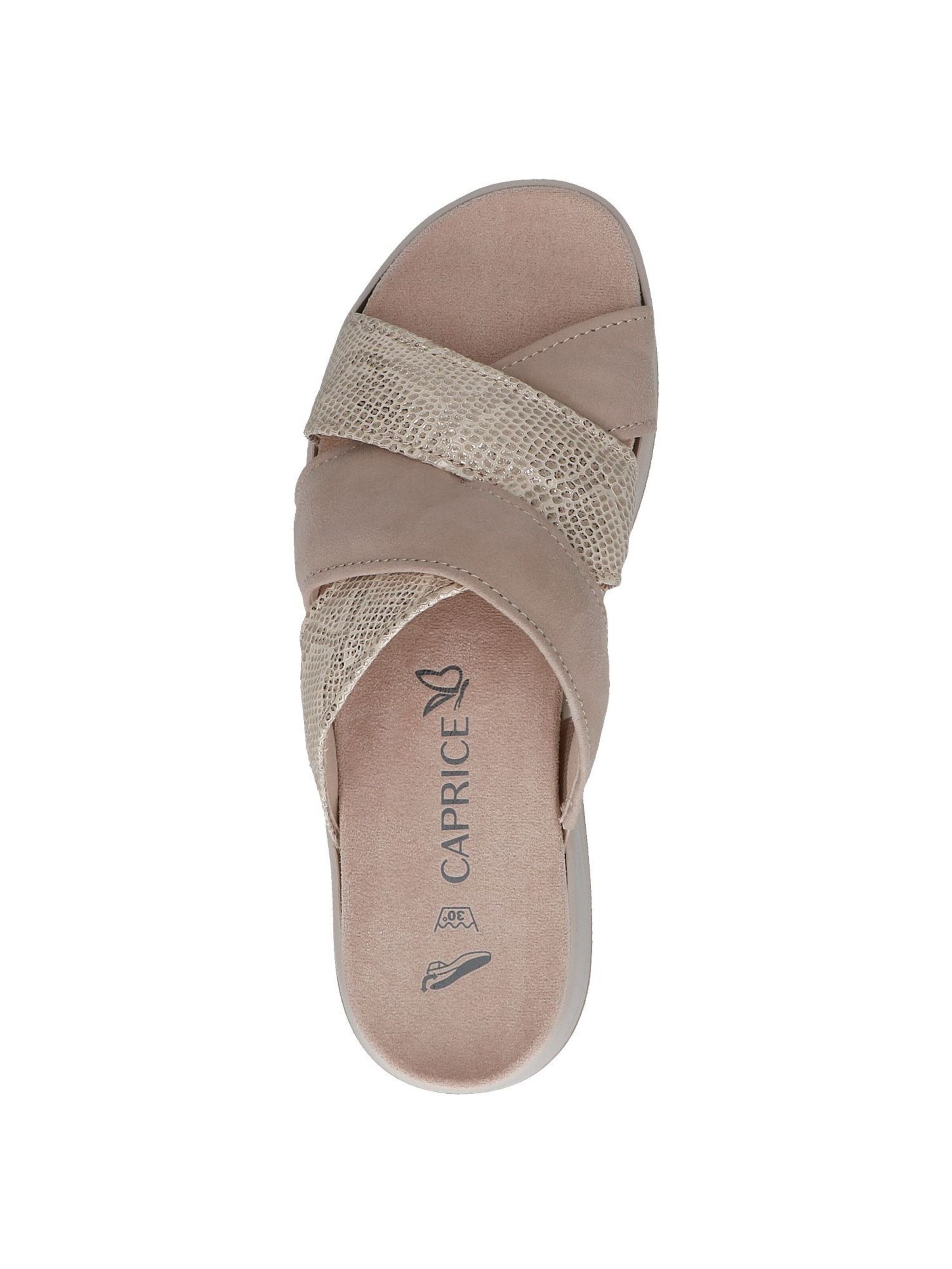 CAPRICE Pantolette in Beige