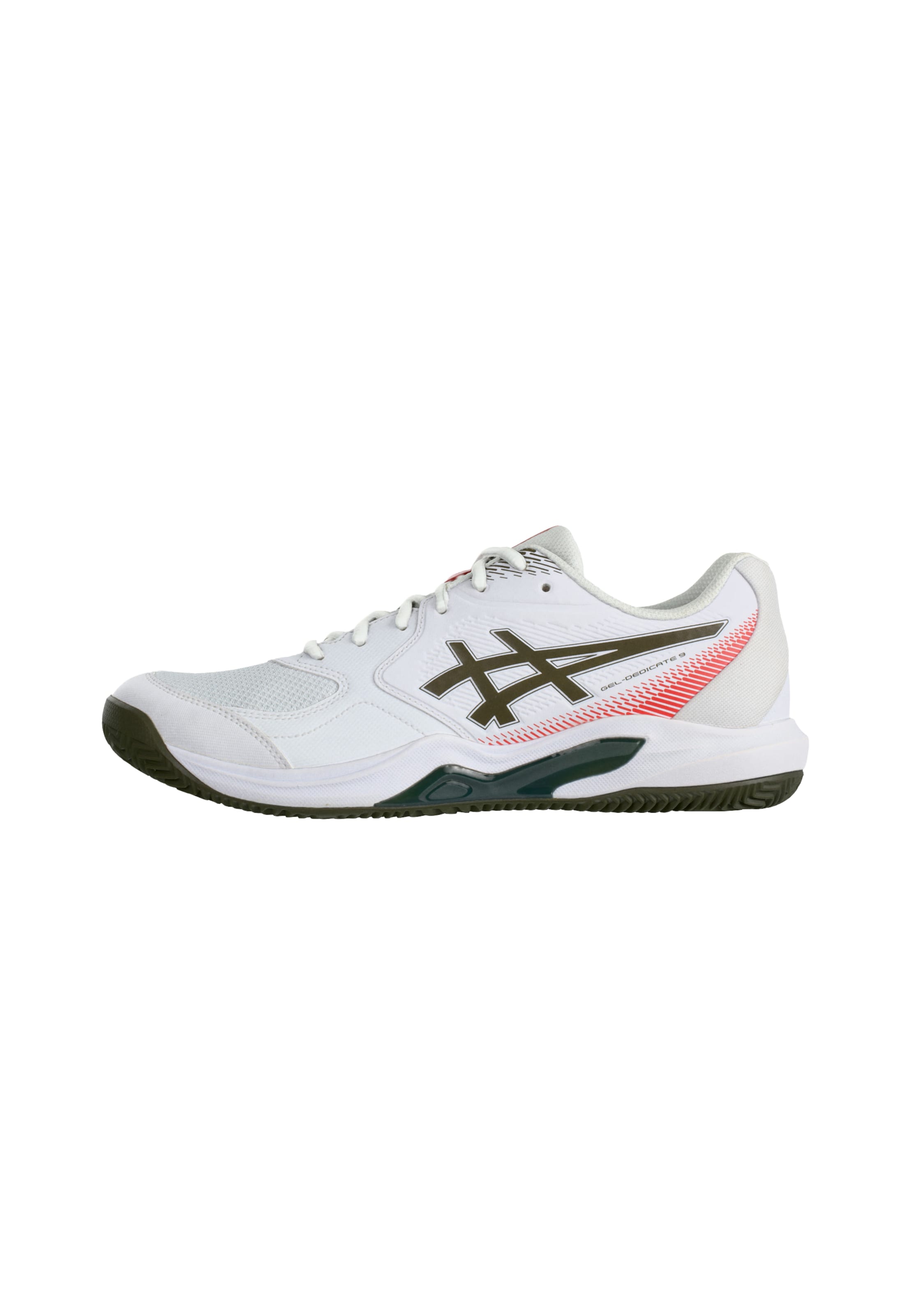 ASICS Sportssko 'GEL-DEDICATE 9 CLAY' i hvid: forside