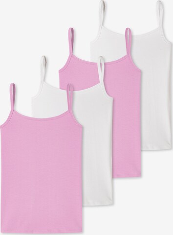 SCHIESSER Top in Roze: voorkant