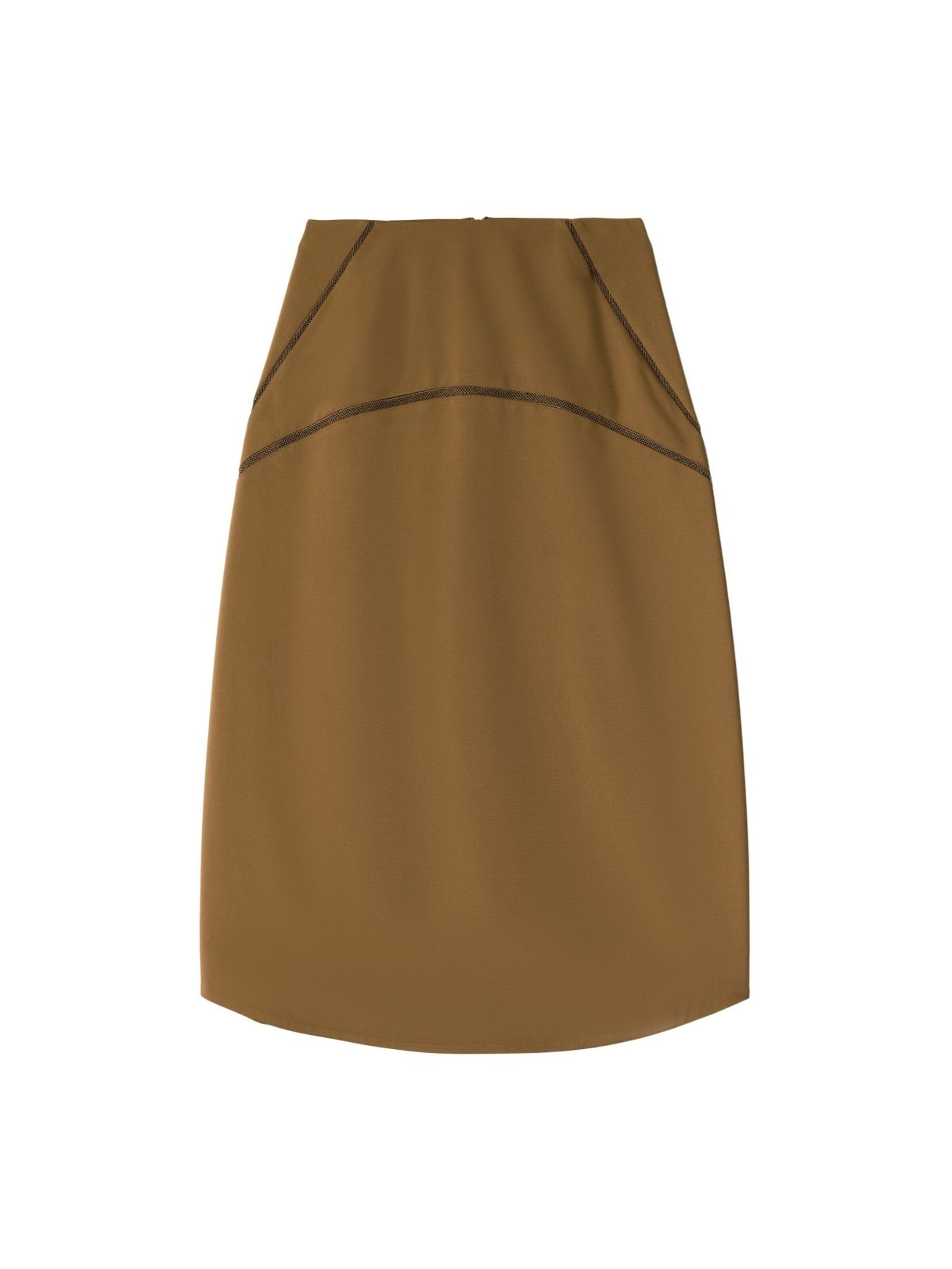 adl Skirt in Brown: front