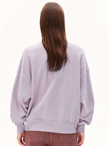 ARMEDANGELS - Sweatshirt 'ALIZAA' em roxo