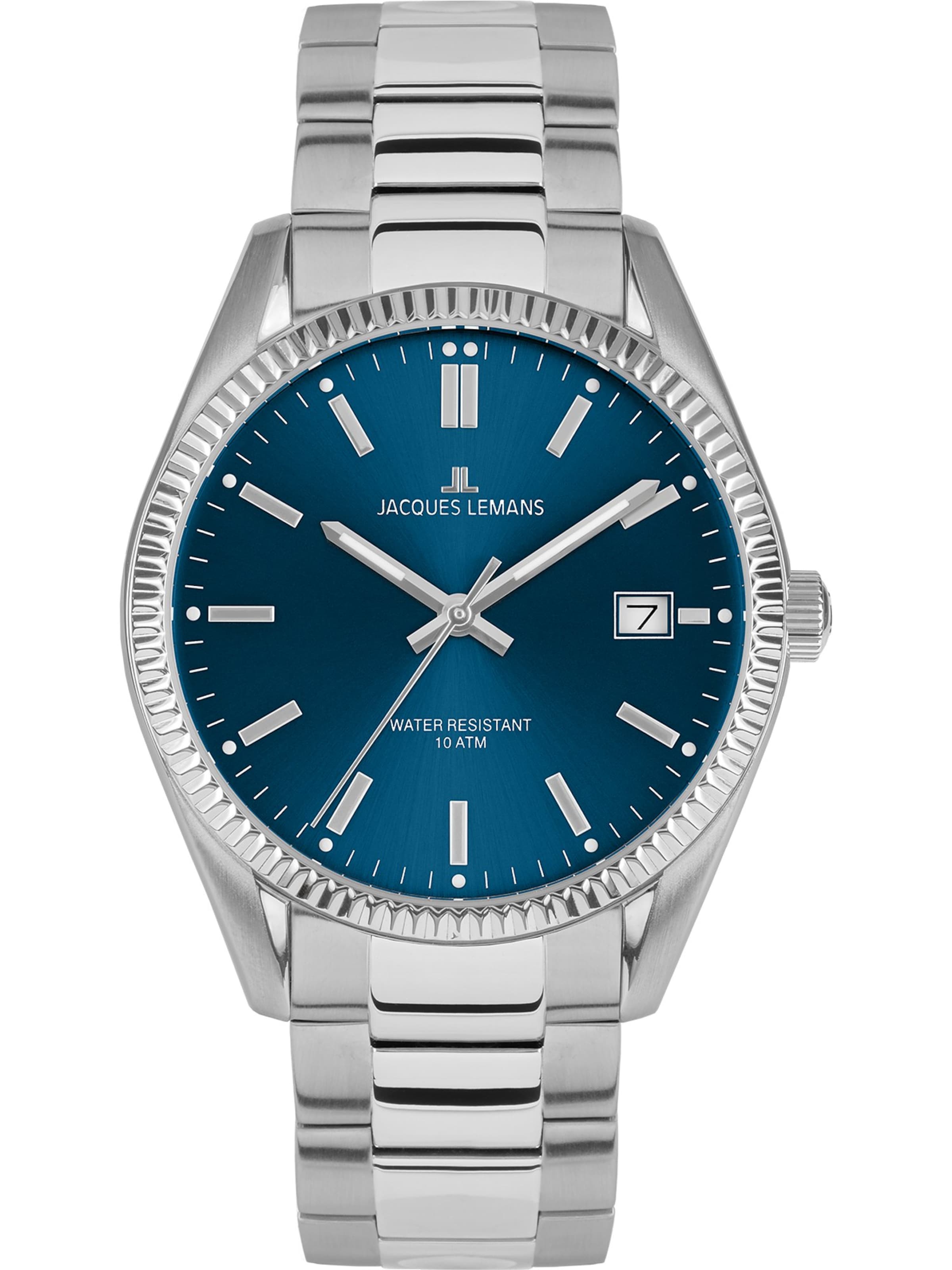 Jacques Lemans Analog watch in Silver: front