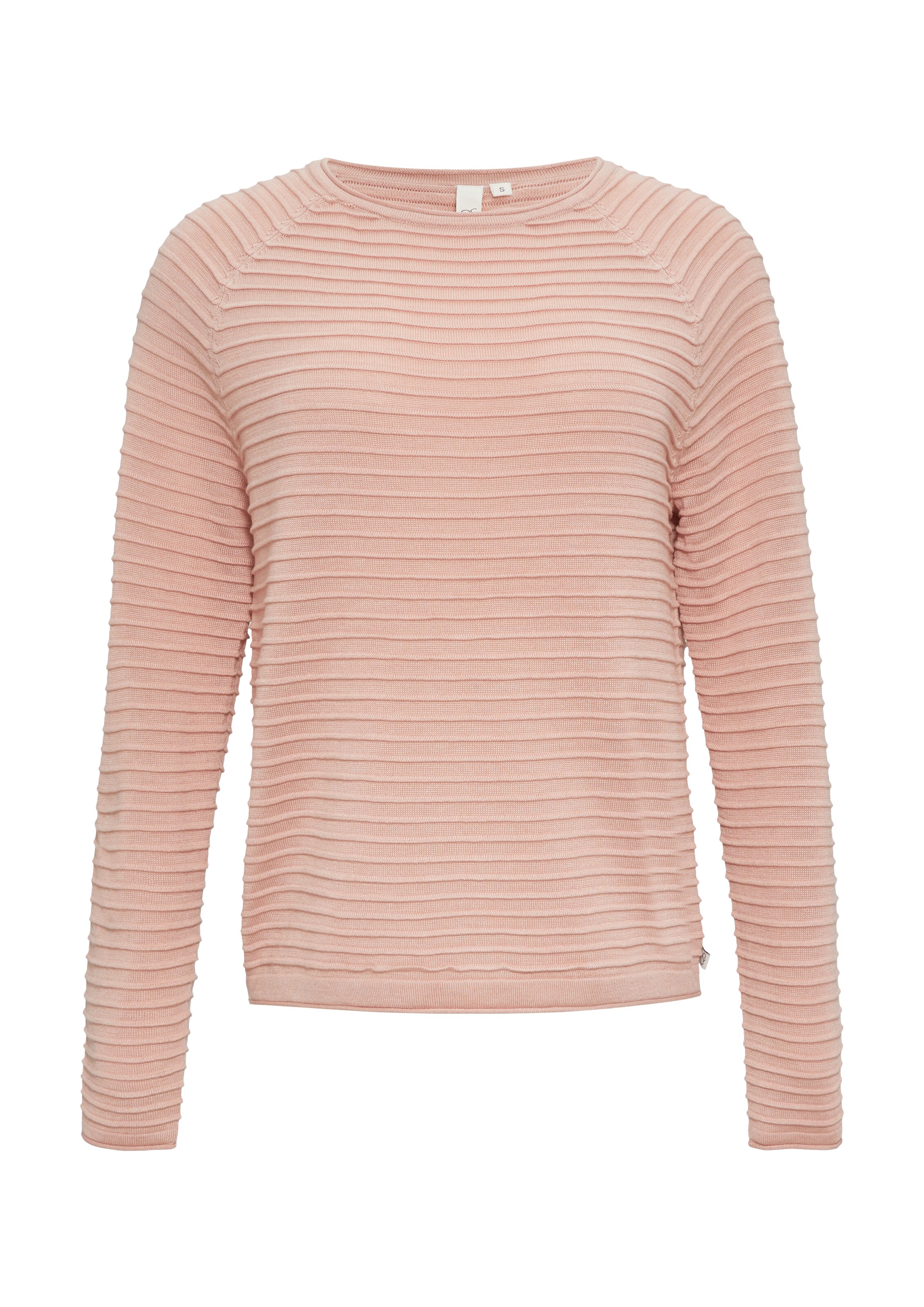 QS Pulover | roza barva: sprednja stran