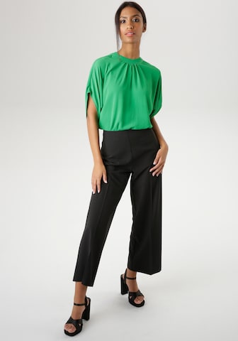 Aniston SELECTED Wide leg Pleated Pants in Black