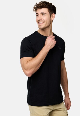 T-Shirt 'Ansel' INDICODE JEANS en noir