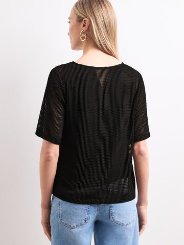 STREET ONE Shirt in Black