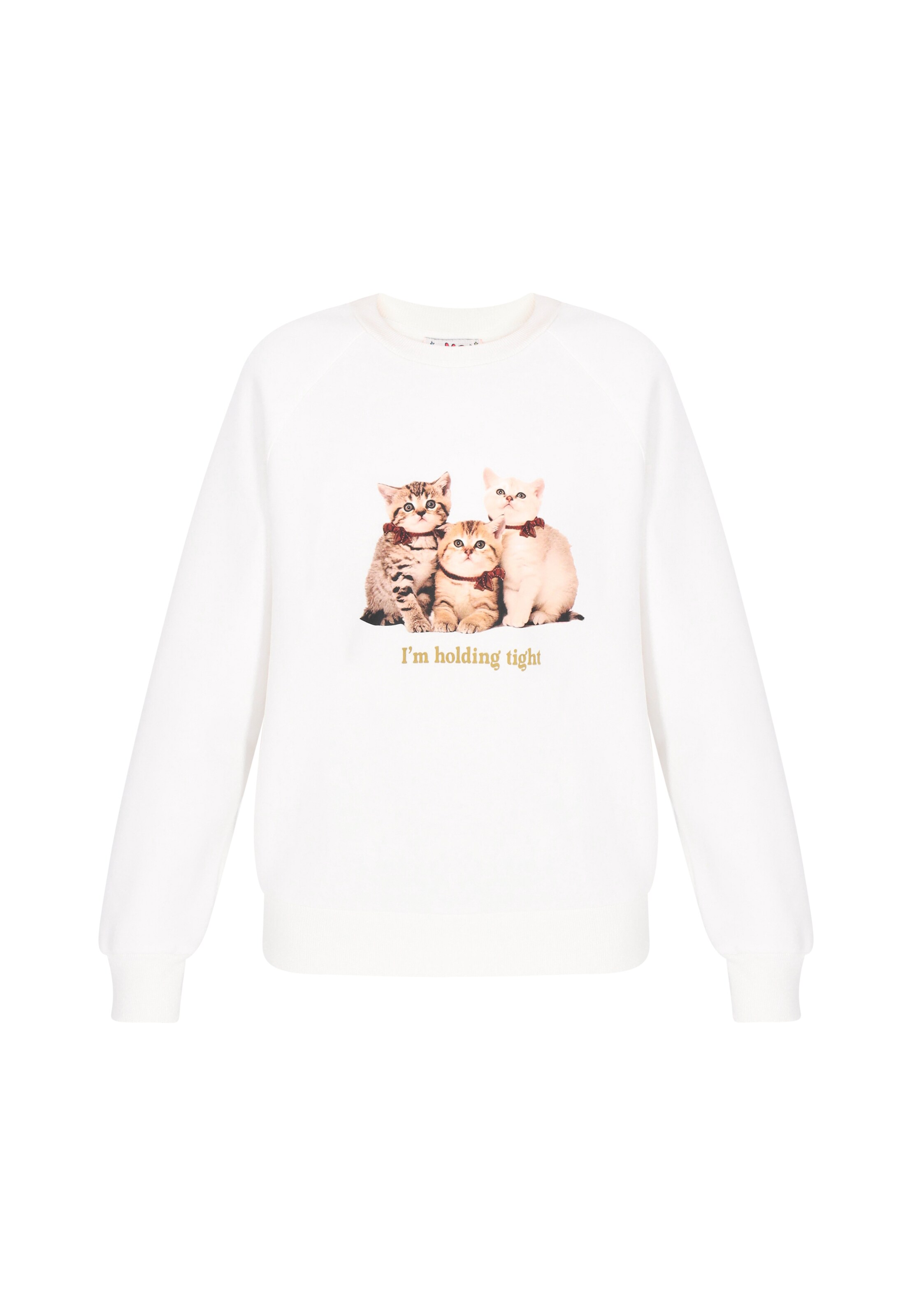 MYMO - Sudadera 'Pop' en blanco: frente