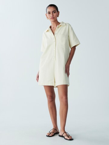 St MRLO - Jumpsuit 'Sandra' en beige: frente