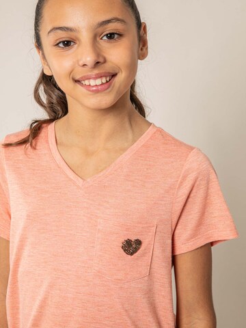 T-Shirt 'Kellie' Deeluxe en orange