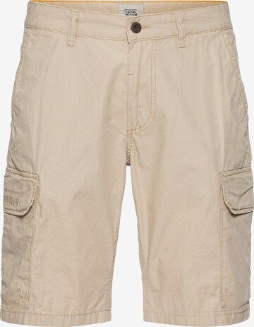 CAMEL ACTIVE Regular Cargobroek in Beige: voorkant