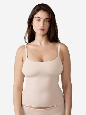 Maglietta intima 'Pure Soft' di ETAM in beige