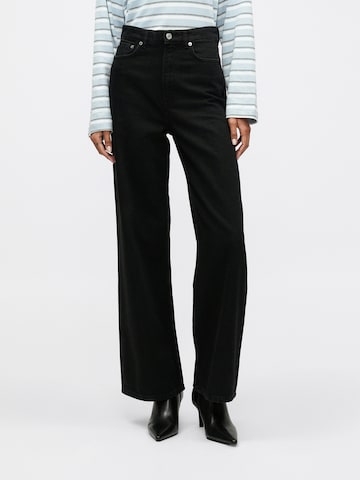 Samsøe Samsøe Wide leg Jeans 'REBECCA' in Black: front
