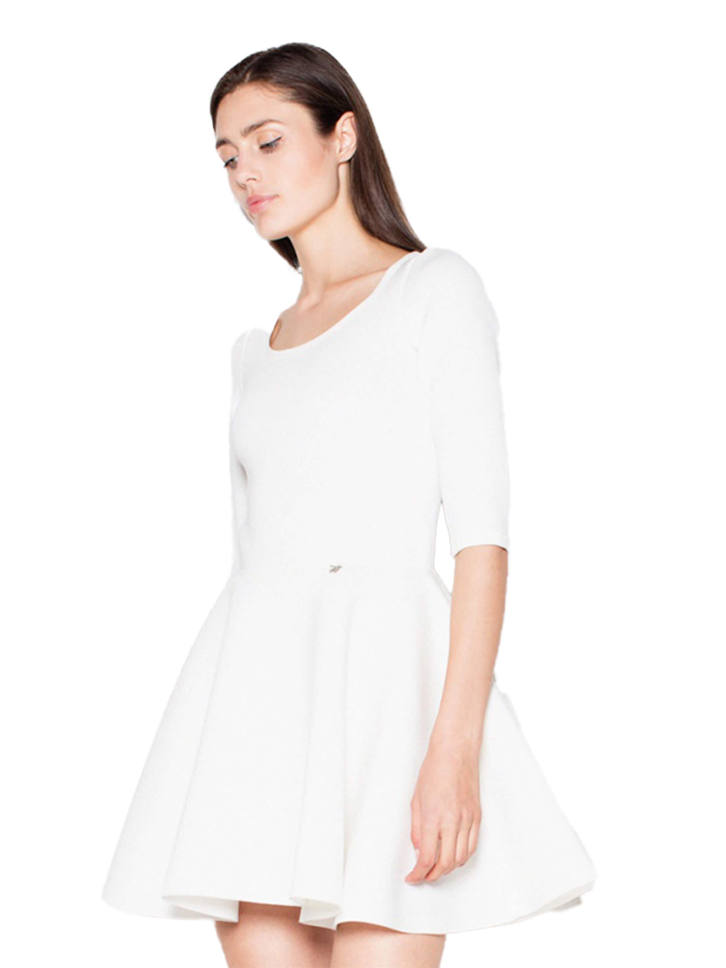 amorubi.com Cocktail Dress 'Cocktail dress 77201' in Beige: front