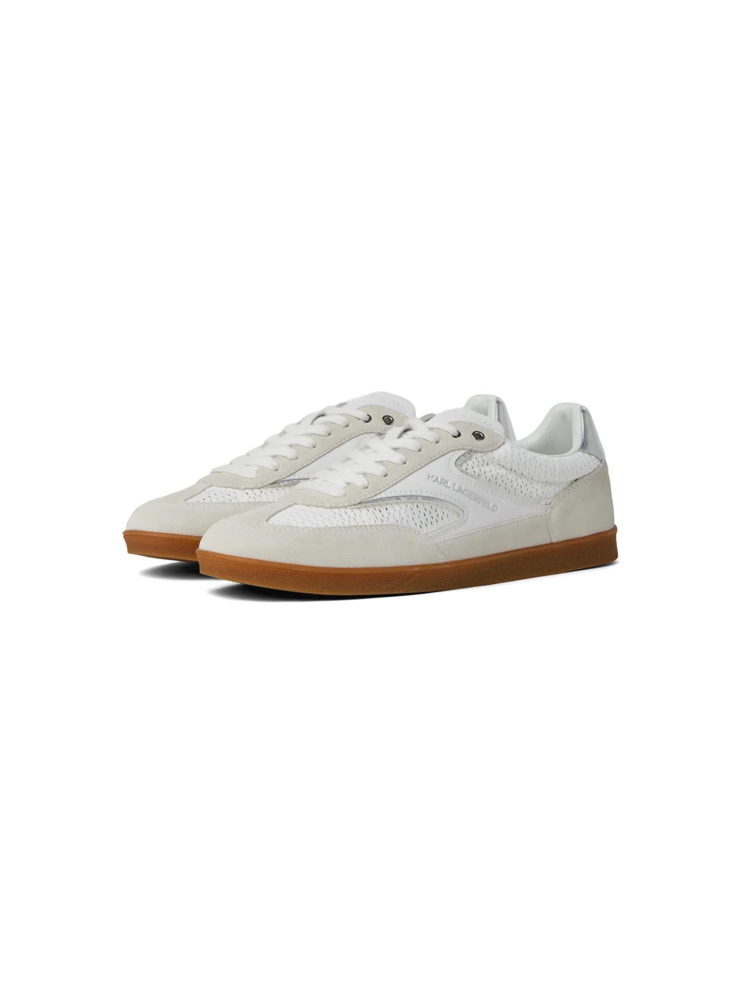 Karl Lagerfeld Sneakers laag 'Kandidate' in Wit