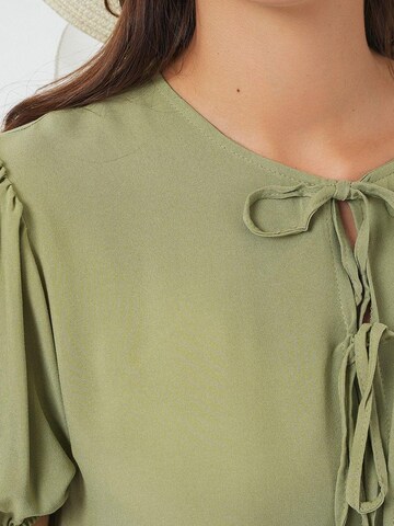 Bigdart Summer Dress in Green