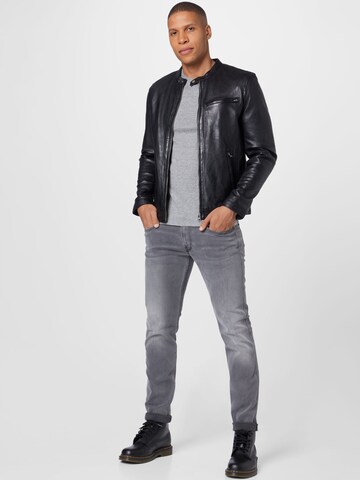 REPLAY Slimfit Jeans 'ANBASS' in Grau